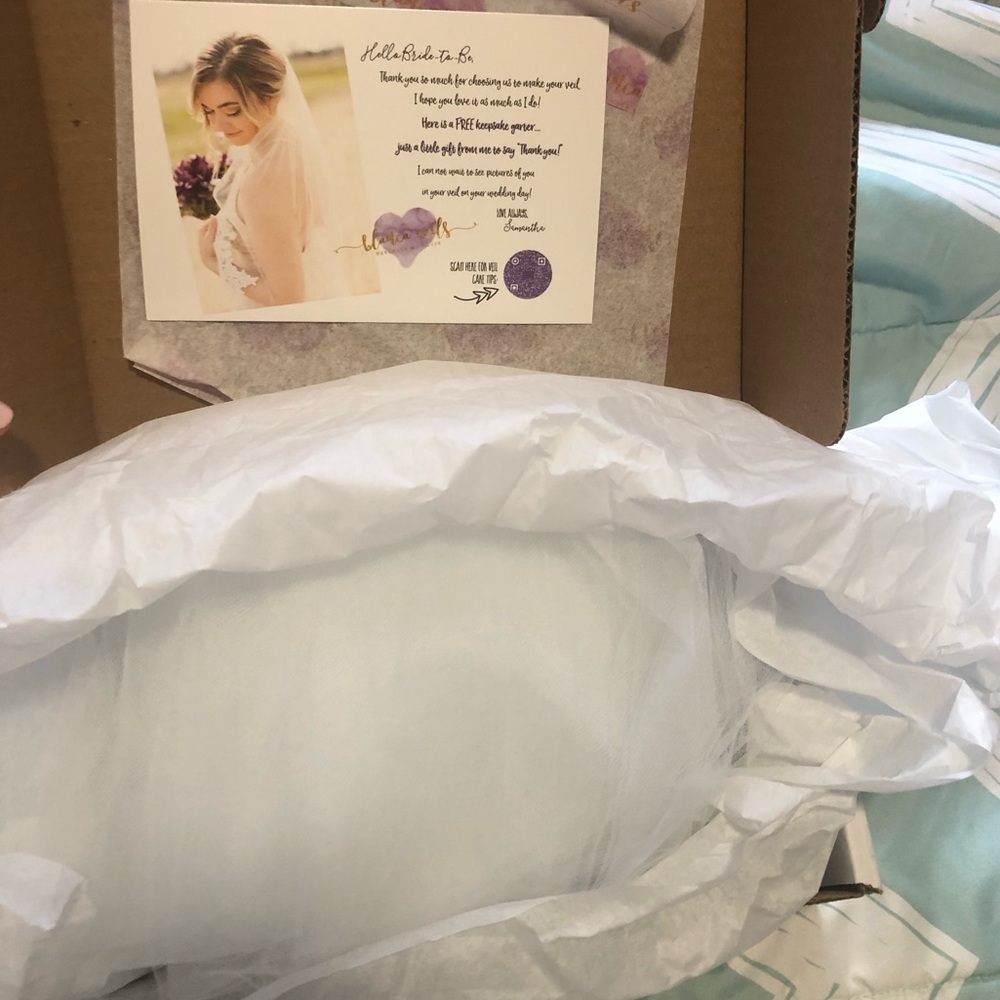 White Bridal Veil 6ft